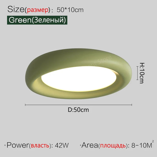 lampe led moderne 	 pour chambre et salon - vue 9 sur 8