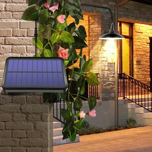 suspension solaire extérieure lampe led étanche avec télécommande décorative - vue 4 sur 10
