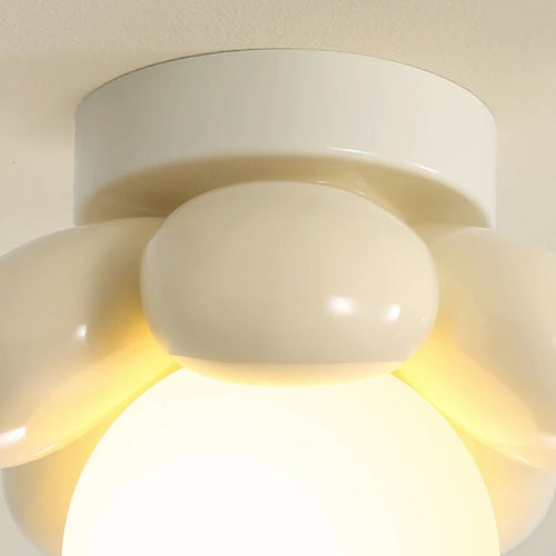 lustre suspension moderne en forme de fleur pour restaurant - vue 6 sur 7