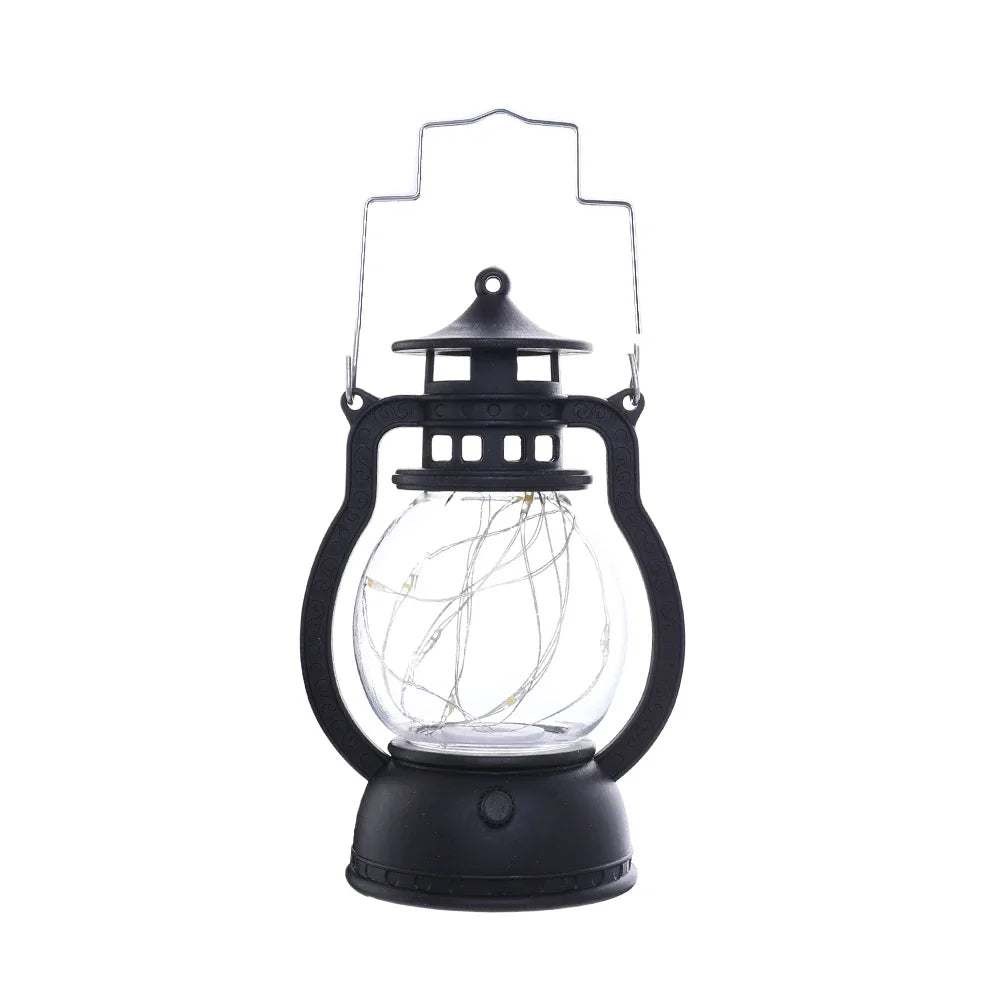 lampe à poser eid mubarak lanterne portable rétro pour décoration festive - vue 11 sur 13