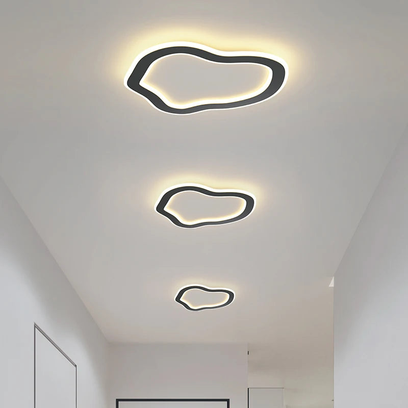 plafonnier moderne minimaliste pour allée et balcon - vue 4 sur 12
