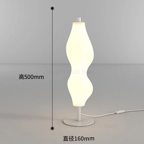 lampadaire design nordique moderne led créatif sur pied - vue 9 sur 8