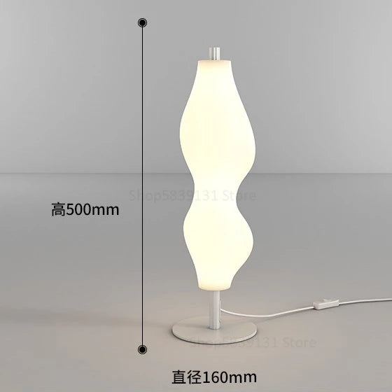 lampadaire design nordique moderne led créatif sur pied - vue 8 sur 8