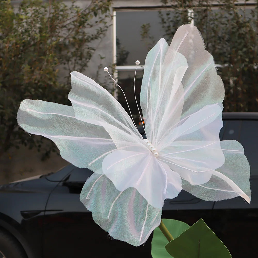 fond de papillon en maille pour mariage et fête - vue 4 sur 10