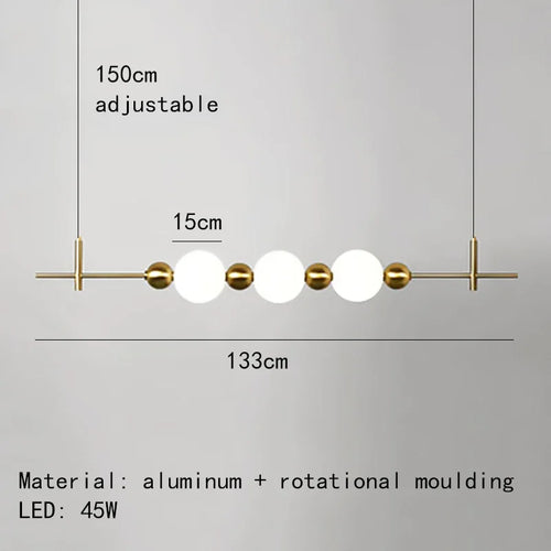 applique murale led créative en forme de boule décorative pour la maison - vue 11 sur 10