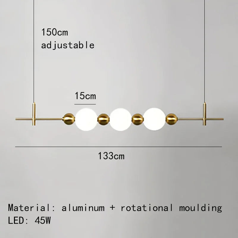 applique murale led créative en forme de boule décorative pour la maison - vue 10 sur 10