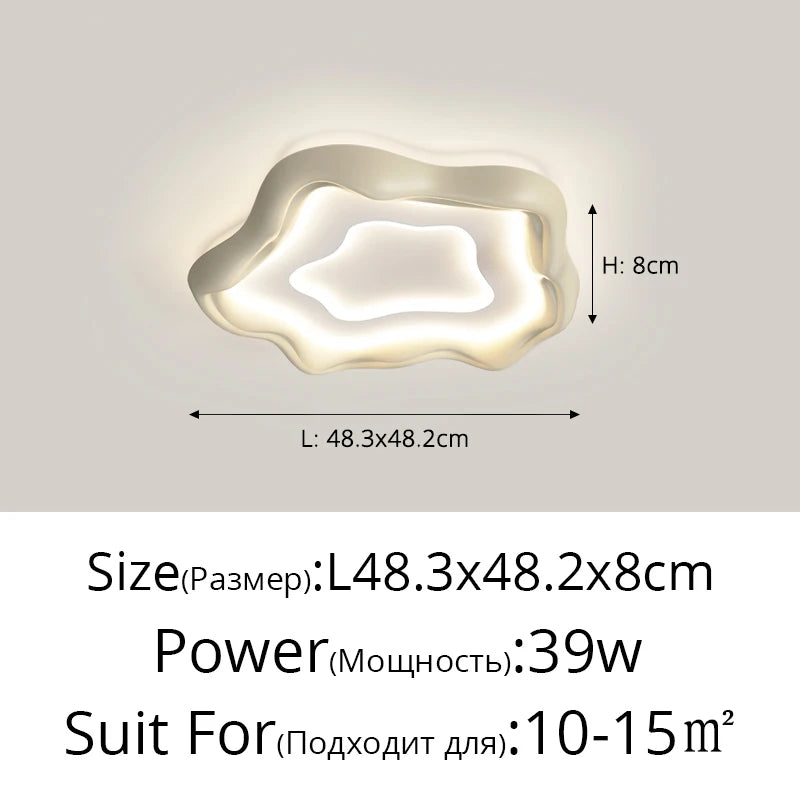 plafonniers à led modernes pour un éclairage intérieur créatif - vue 14 sur 14