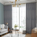 Rideau jacquard épais occultant sur mesure pour chambre