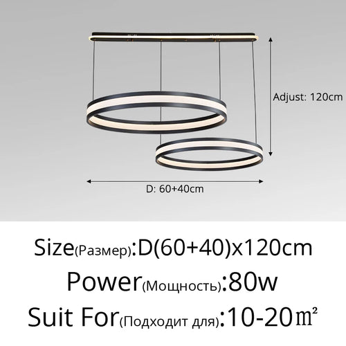 lustre minimaliste moderne italien pour une ambiance luxueuse - vue 14 sur 15