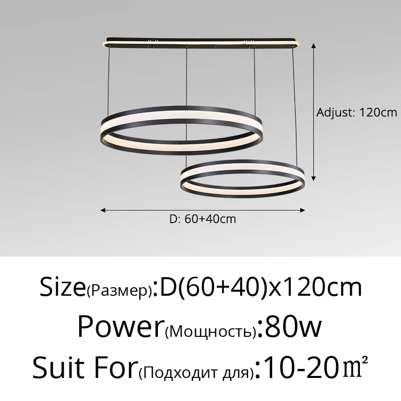 lustre minimaliste moderne italien pour une ambiance luxueuse - vue 14 sur 15