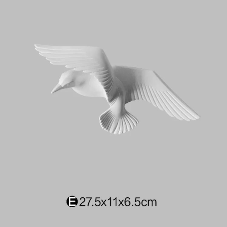 décoration murale créative mouette oiseau pour intérieur - vue 34 sur 36