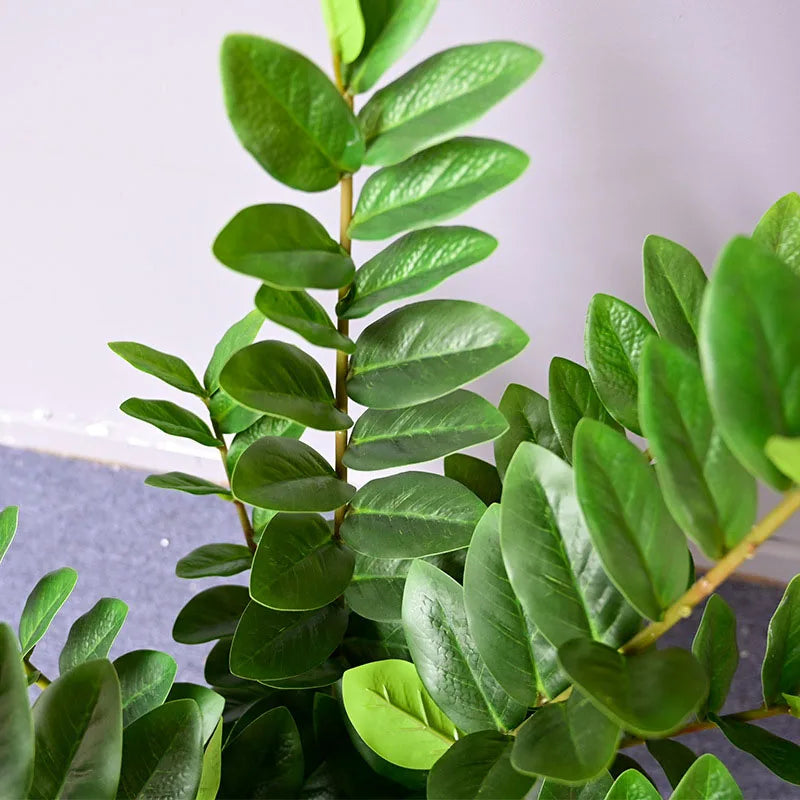 grandes branches artificielles de ficus pour décoration tropicale - vue 4 sur 15