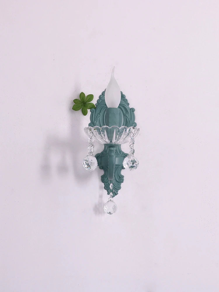 applique murale en cristal pour éclairage intérieur décoratif - vue 4 sur 10