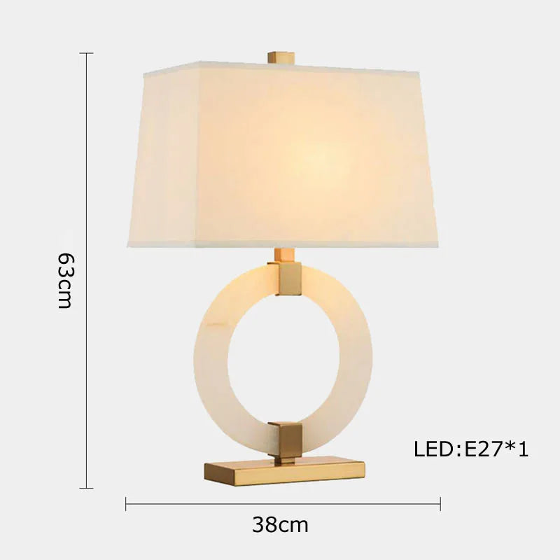 lampe de table rétro en tissu pour décoration intérieure - vue 17 sur 21