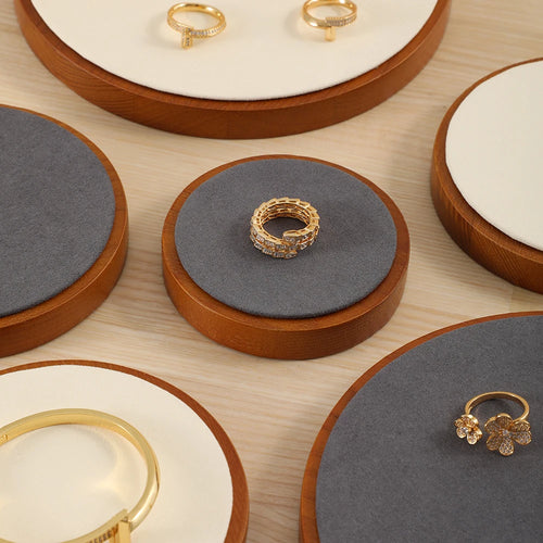 présentoir à bijoux en bois pour boucles d'oreilles et bracelets - vue 10 sur 12