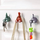 porte-brosse à dents animal autocollant pour enfants amusant