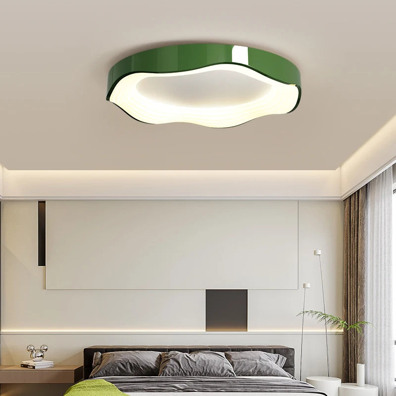 Plafonnier rond design moderne à leds pour décoration intérieure créative - vue 5 sur 9
