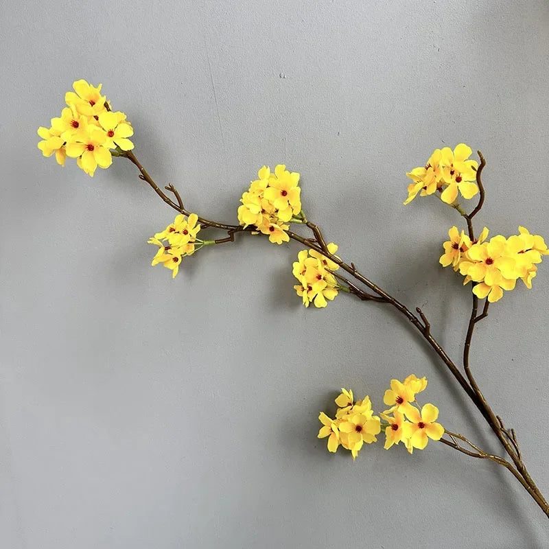fleurs artificielles longues branches pour décoration intérieure élégante - vue 11 sur 12