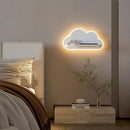 lampe de lit led multifonction avec chargeur sans fil usb