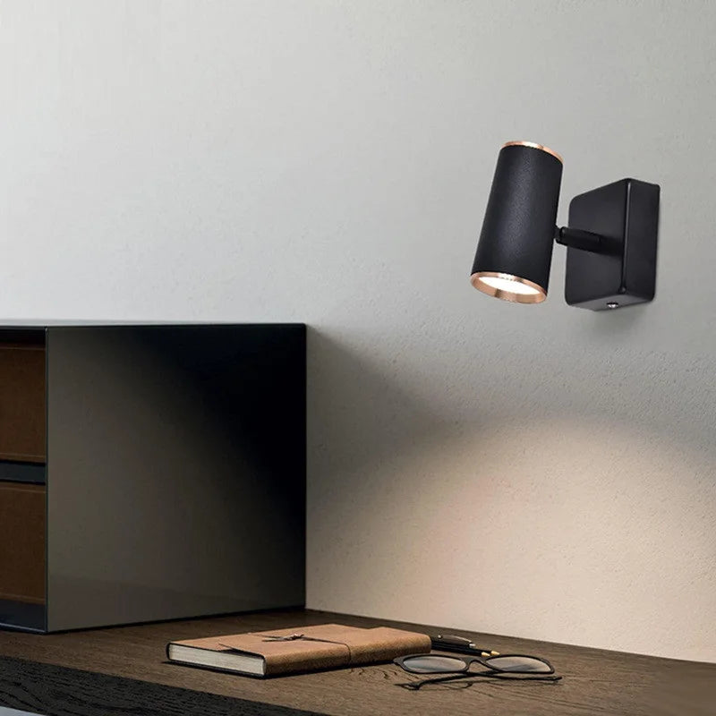 applique murale led moderne rotative pour décoration intérieure - vue 6 sur 20