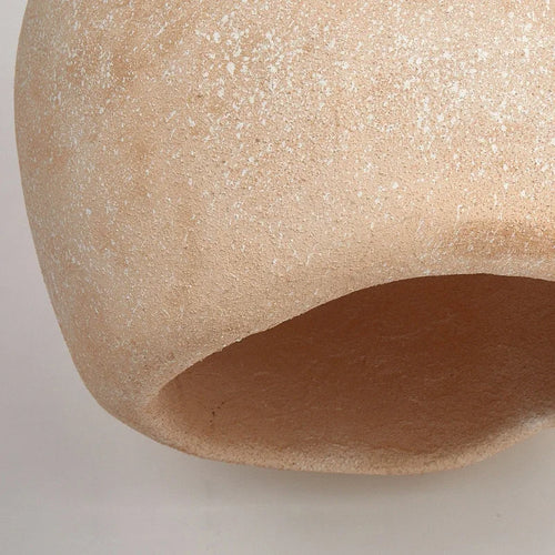 lustre à led moderne wabi sabi pour décoration intérieure et ambiance chaleureuse - vue 6 sur 8