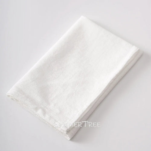 Serviette de table coton lavé style méditerranéen lot