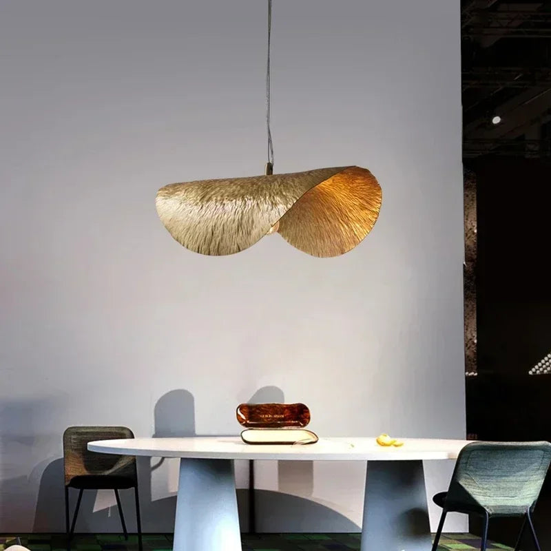 suspension en cuivre design moderne pour éclairage intérieur - vue 4 sur 8