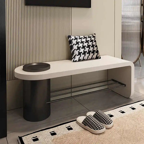 banc de rangement multifonction pour chaussures et autres objets - vue 2 sur 12