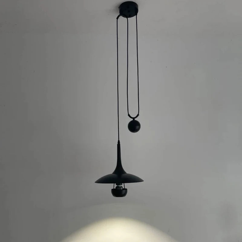 lustre minimaliste design ovni pour intérieur moderne créatif - vue 7 sur 7