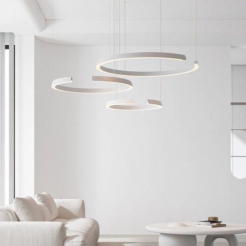 Suspension circulaire simple et moderne - vue 4 sur 19
