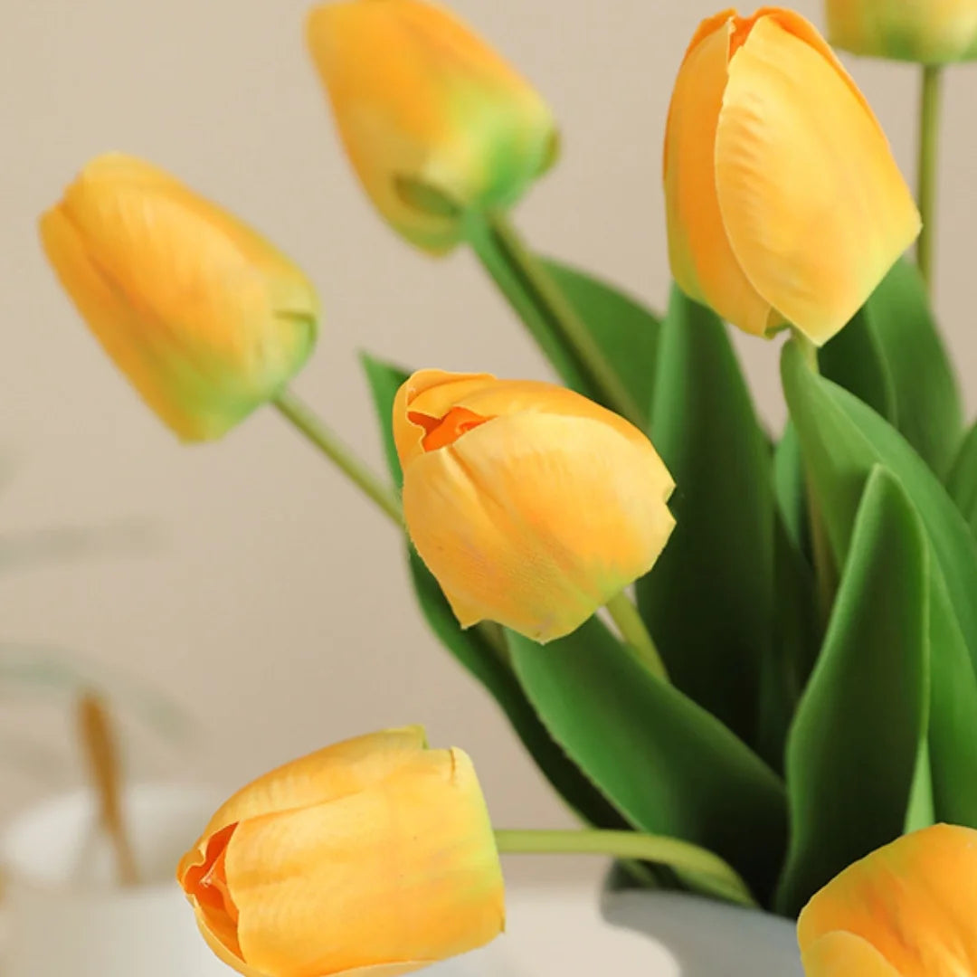 décoration de pâques tulipe en soie pour mariage et printemps - vue 4 sur 14