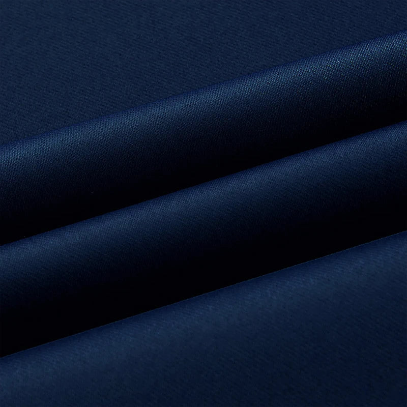 Rideau occultant moderne pour salon chambre tissu uni - vue 8 sur 11