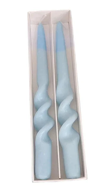 lot de 2 bougies spirales parfumées pour décoration intérieure et mariage - vue 19 sur 25