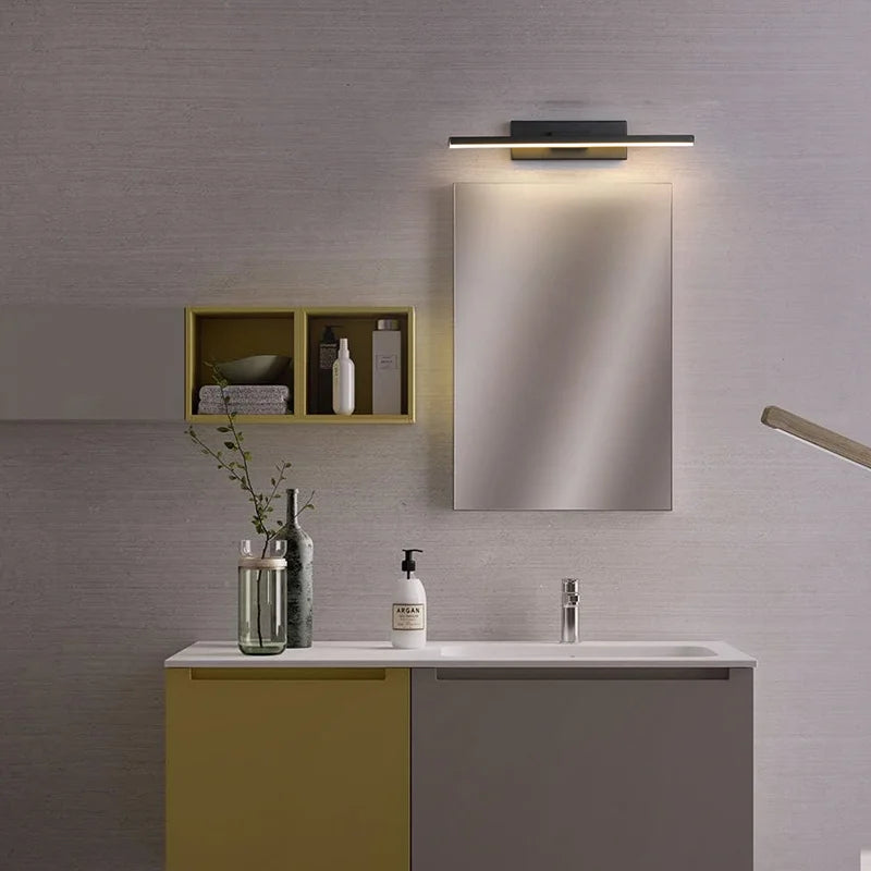 applique murale led moderne minimaliste rotative créative - vue 4 sur 7
