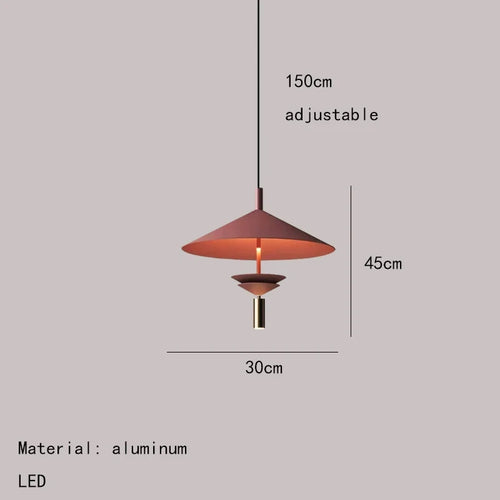 suspension en métal pour intérieur moderne avec lumière douce - vue 13 sur 14