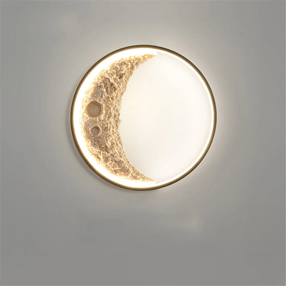 applique murale led ronde post-moderne design pour décoration intérieure - vue 3 sur 10