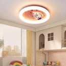 plafonnier moderne cœur éclairage mignon style château décoratif