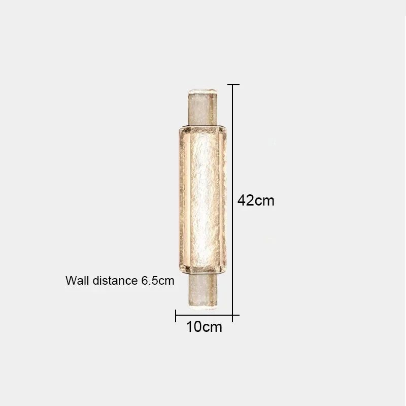 applique murale design luxe bulles cristal intérieur