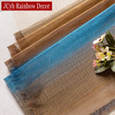 Voilage en tulle brodé moderne pour salon chambre