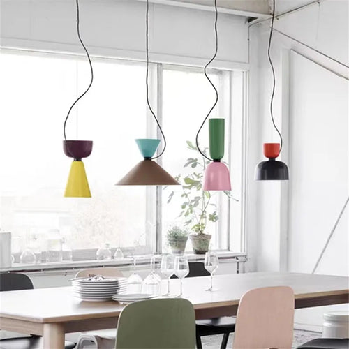 suspension géométrique nordique pour décoration intérieure moderne - vue 3 sur 10