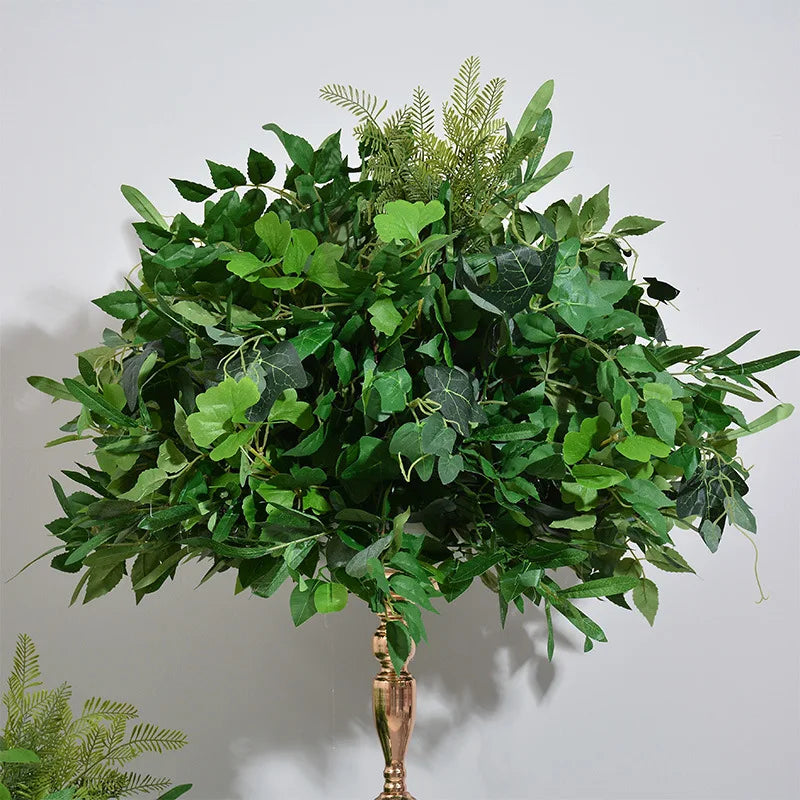 boule de plantes artificielles pour décoration de mariage et événements - vue 2 sur 8