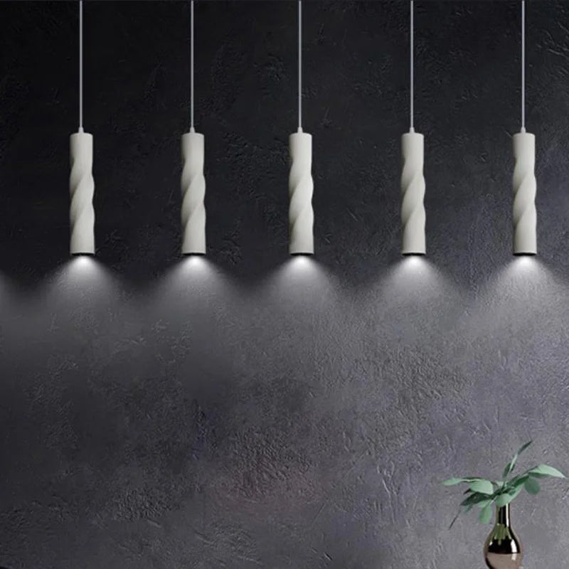 suspension led cylindrique à intensité variable pour décoration intérieure - vue 5 sur 10