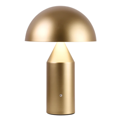 Lampe de table Portable lampe champignon led rechargeable interrupteur tactile veilleuse salle à manger chambre lampe de chevet - vue 10 sur 9