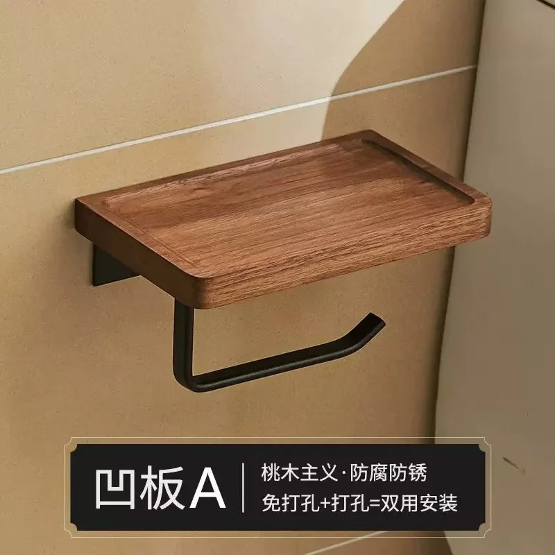 ensemble de quincaillerie en bois pour salle de bain - vue 7 sur 18