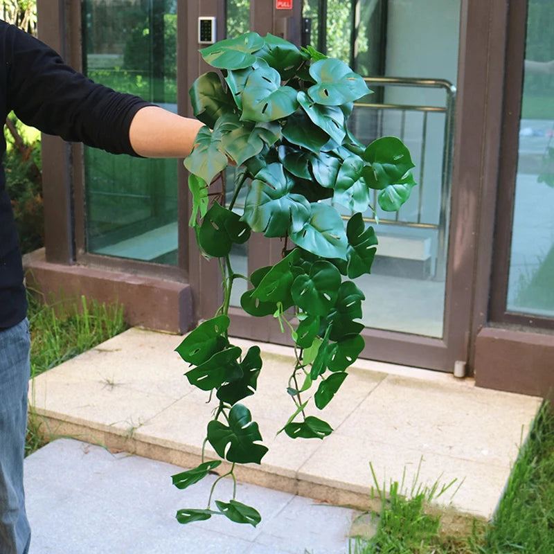 plantes artificielles suspendues vignes murales décoration intérieure et jardin - vue 3 sur 8