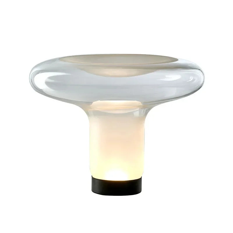 Italy Design Mushroom Table Lamps Glass Desk Light Close to Original for Bedroom Living Room - vue 6 sur 7