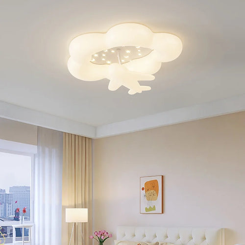 plafonnier pétales de vent éclairage décoratif pour intérieur - vue 4 sur 7