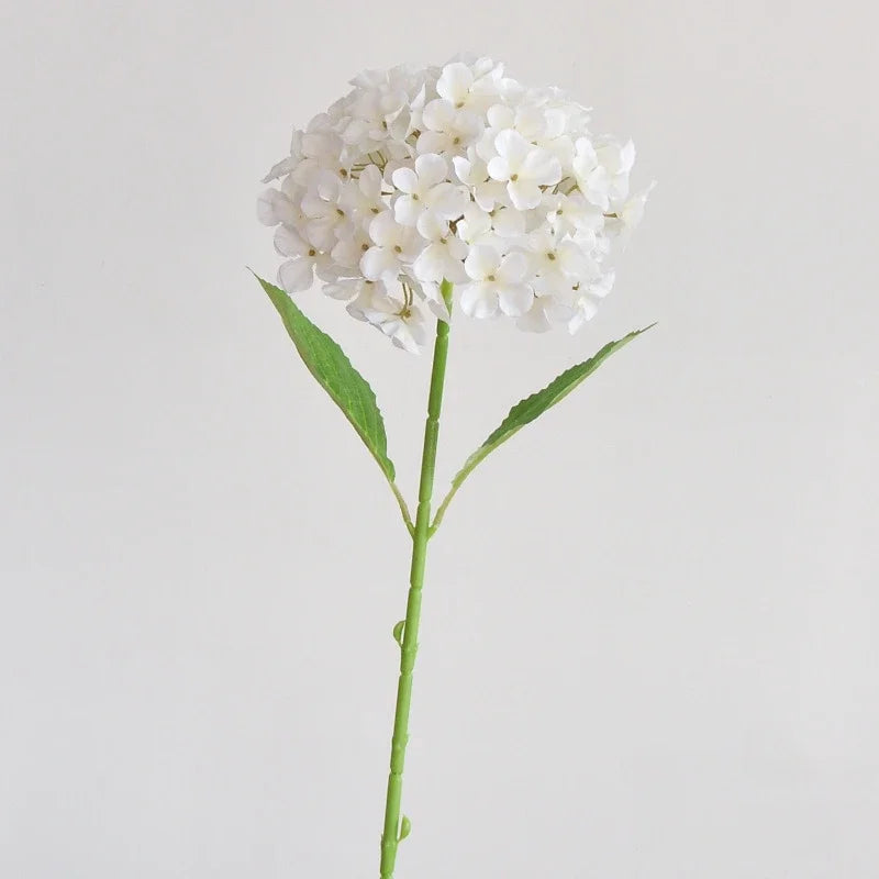 branche d'hortensia artificielle pour décoration intérieure et bureau - vue 7 sur 12
