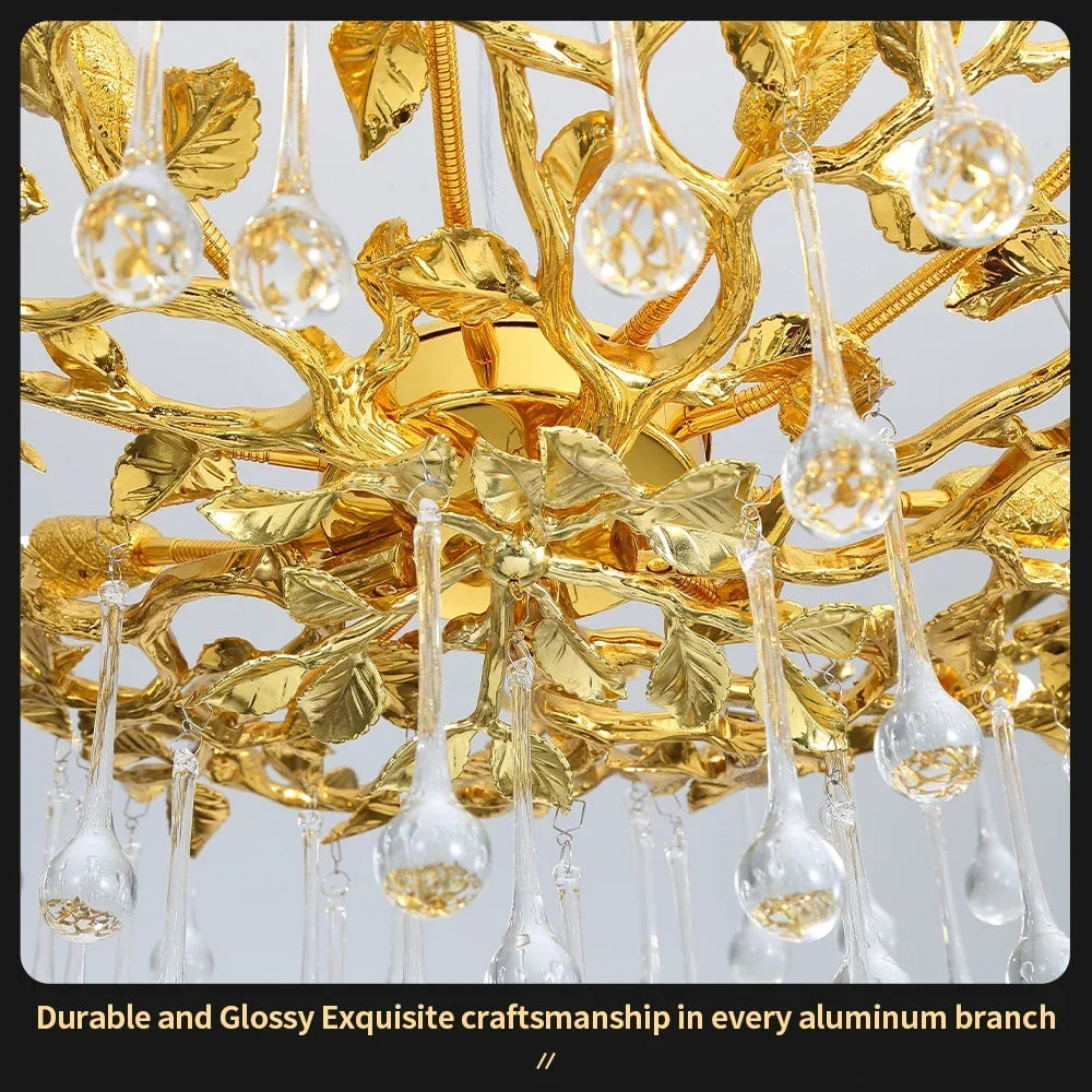 lustre en cristal vintage artpad design élégant pour intérieur moderne - vue 5 sur 8