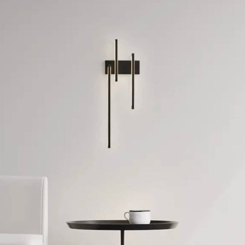 applique murale en cuivre avec lumière minimaliste design élégant pour intérieur - vue 1 sur 8